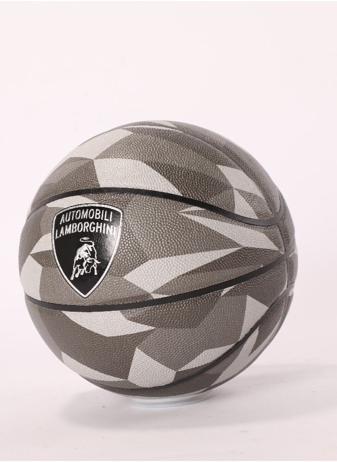 LAMBORGHINI - No 7- Pu Basketball - Grey  - Image 3