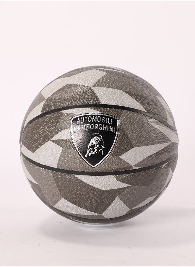LAMBORGHINI - No 7- Pu Basketball - Grey  - Image 4
