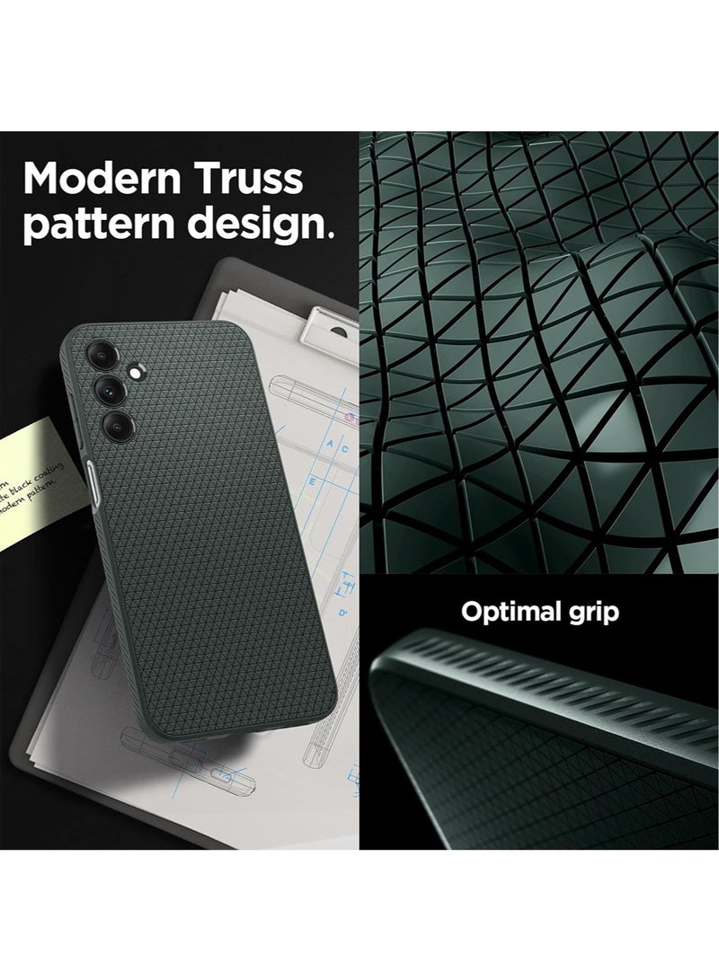 Spigen Liquid Air for Samsung Galaxy A15 and Galaxy A15 5G Case Cover - Abyss Green - Image 3
