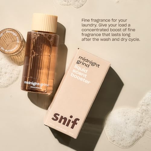 Snif Midnight Grind Scent Booster, Bold, Rich Espresso Scent, 25 Loads, Non-Irritating to Skin, Clean, Non-Toxic, Vegan, Cruelty Free, 8.5oz - Image 2