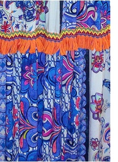 Generic Women tassel fashion summer set of 2 pieces maxi skirt & top viscose hawaii  - Image 2