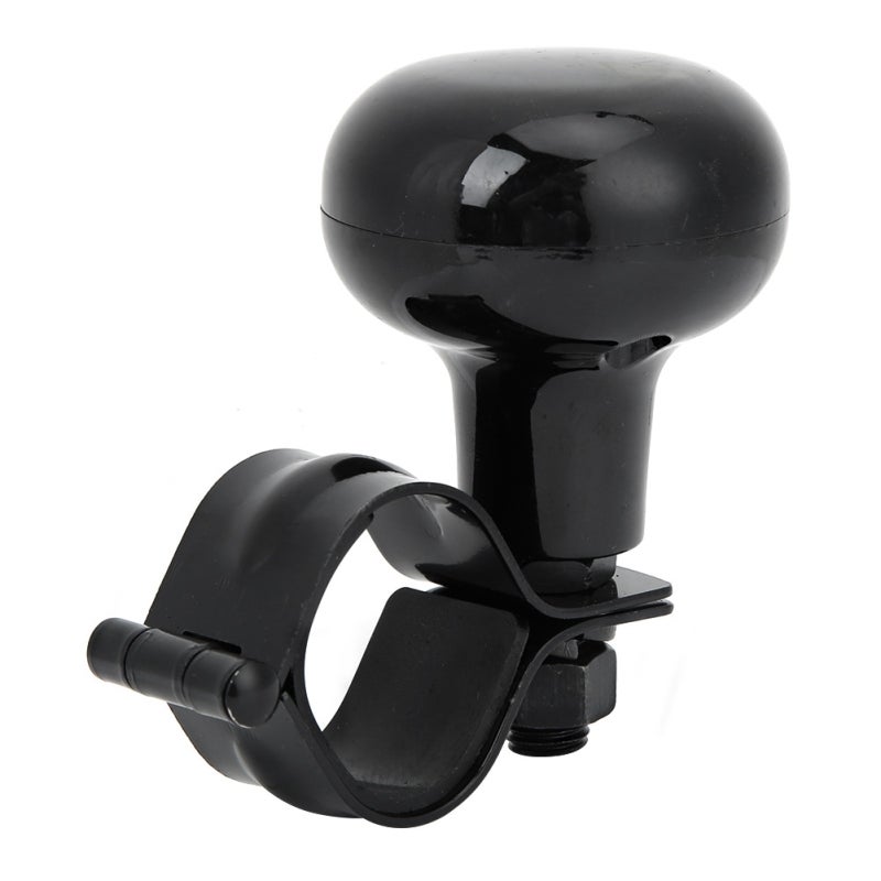 Steering Wheel Booster Knob: White Rugged Construction Steering Wheel Ball - Reduces Turning Radius Auxiliary Knob Ball for Vehicle Beginners, Most Major Vehicles - Image 4