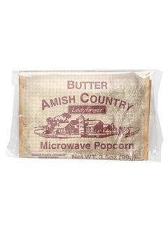 Amish Country Popcorn Amish Country Popcorn, Microwave Popcorn, Butter, 3 Bags, 3.5 oz (99 g) Each  - Image 3