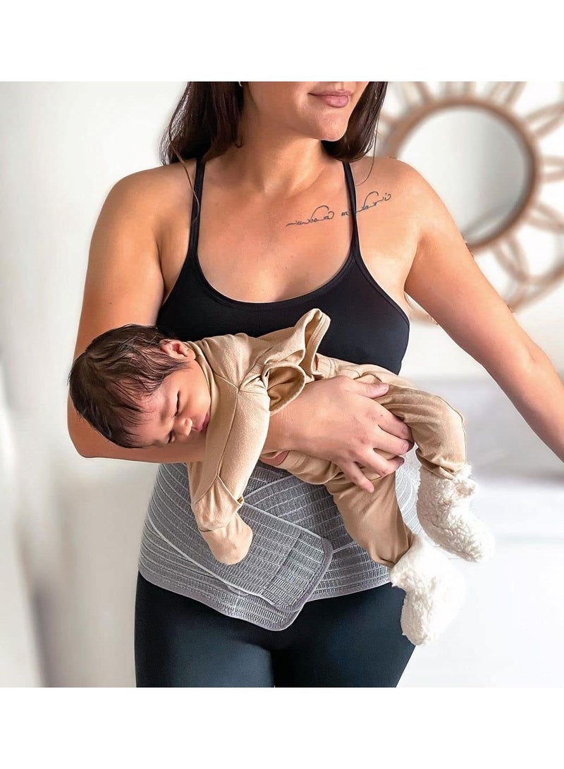 Sweet seven حزام بامبو بعد الولادة لدعم البطن واستعادة الجسم بعد العملية القيصرية. - Image 3