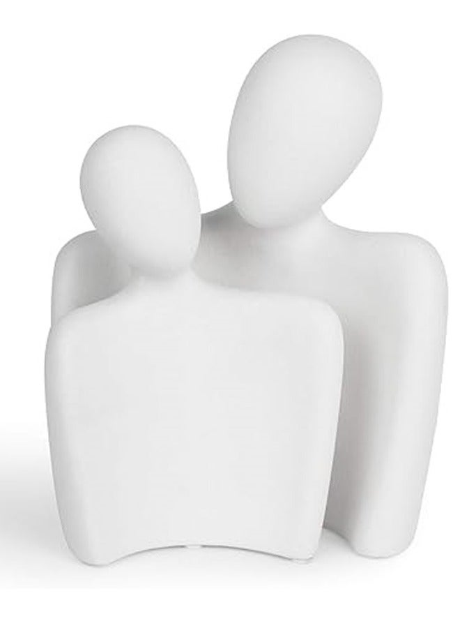 color zone pottery Home Decor Sculptures, Modern Couple Statues - Image 1