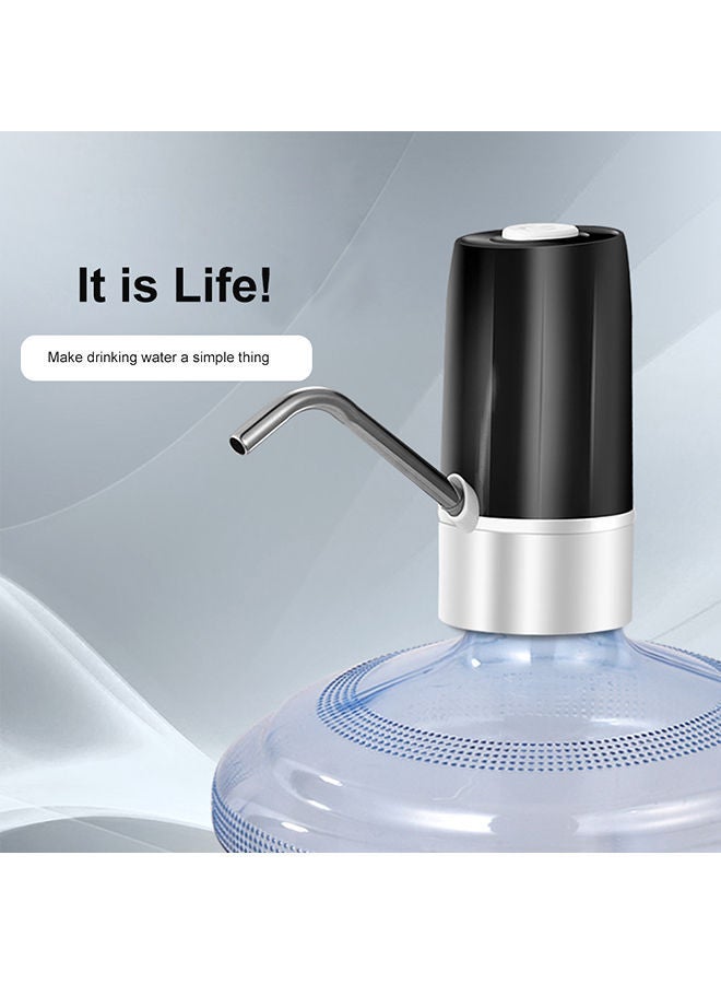 NIBEMINENT Usb Charging Drinking Water Pump For Home Office Black 16x7x7centimeter  - Image 2