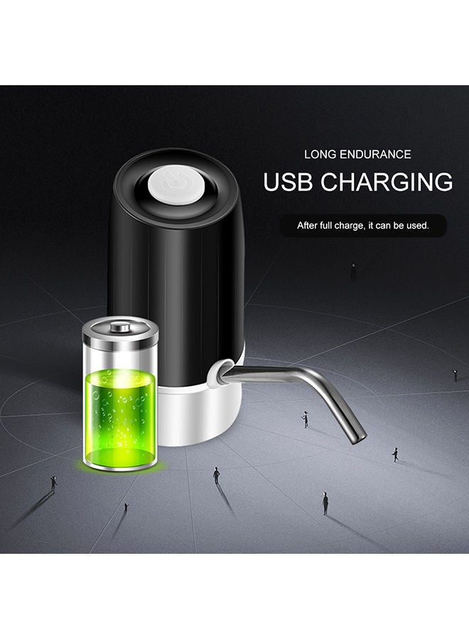 NIBEMINENT Usb Charging Drinking Water Pump For Home Office Black 16x7x7centimeter  - Image 5