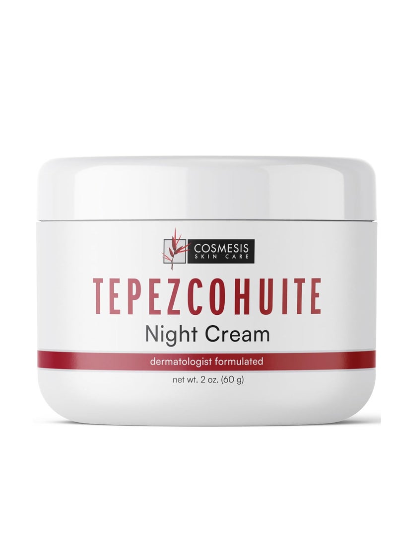 Cosmesis Skin Care Cosmesis Skincare Tepezcohuite Night Cream with Mexican Origins Crema de Tepezcohuite Cream for Face 2fl oz  - Image 1
