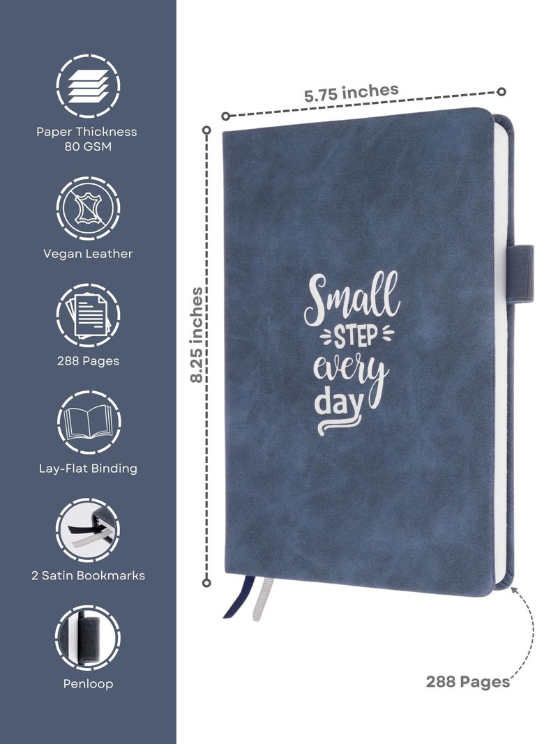 Doodle Undated Productivity Planner Kit | A5 Journal with 288 Pages, 12 Monthly Planners, Meal Planner, 200+ Stickers, Motivational Quote Cards, Tear-Away Bookmarks, Activity Tracker & To-Do Lists - Image 2