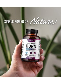SNAP SUPPLEMENTS Keto Burn Advanced Calories Burner, Lightning & Ketosis Dietary Supplement - 60 Capsules  - Image 5