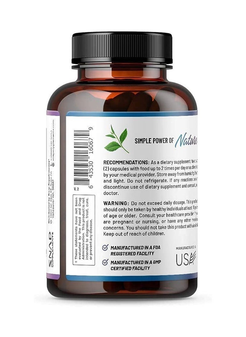 SNAP SUPPLEMENTS - Keto Burn Advanced Calories Burner, Lightning & Ketosis Dietary Supplement - 60 Capsules - Image 1