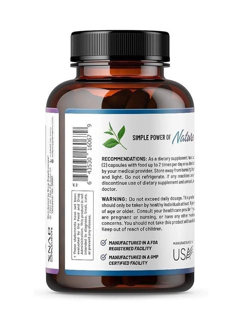 سناب للمكملات الغذائية حارق الكلور المتقدم BHB Keto Burn لفقدان الوزن والتشذيب السريع ، وتحويل الدهون إلى طاقة ، وقمع الشهية ، وتعزيز التمثيل الغذائي ، وحرق الدهون ووقود الكيتوزية للرجال والنساء | 60 كبسولة مكمل غذائي - Image 3