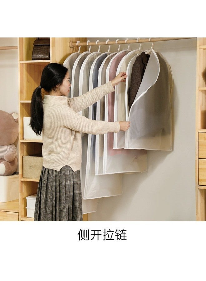 Dust Bag Clothes Cover Clothes Dust Cover Batch Storage Suit Clothes Clothes Hanging Pocket Clothing Dust Cover Transparent