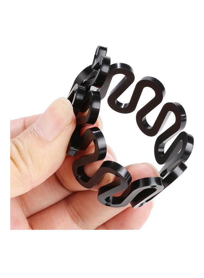 NIBEMINENT French Braid Maker Clip Black 18×1×8centimeter - Image 2