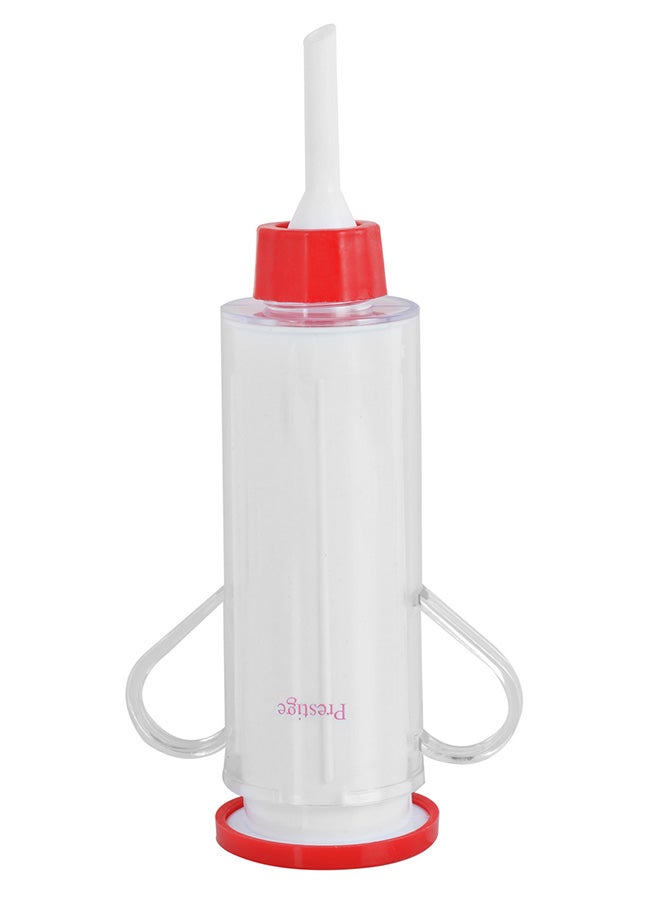Prestige 5-Nozzle Icing Set White/Red - Image 1
