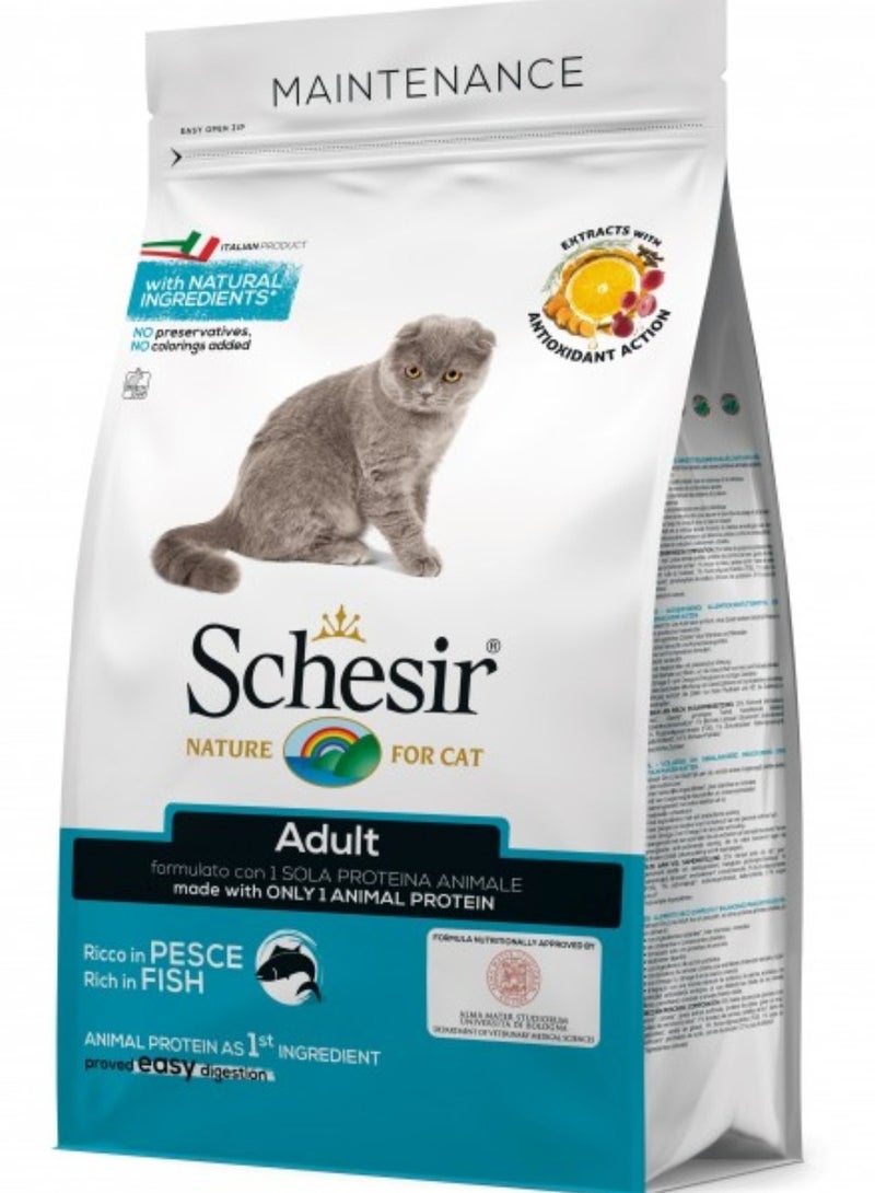 شيسر طعام جاف للقطط مع سمك للصيانة وزن البالغين - 1.5 كجم - Image 1