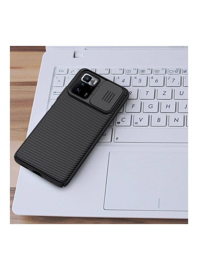 NIBEMINENT CamShield Case with Slide Camera Cover For Xiaomi mi Note 10 Pro 5G Black - Image 4