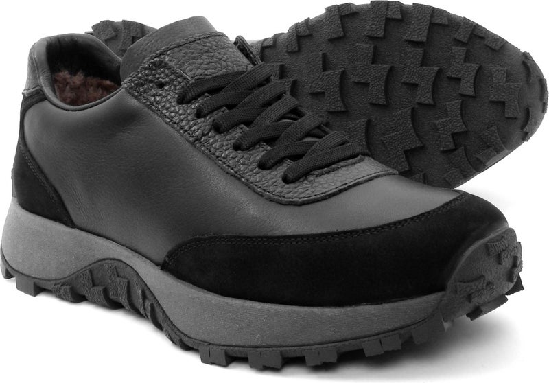 Fast Step Leather Fur Men's Sneakers 723KMA5002  - Image 3