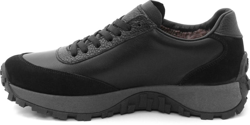 Fast Step Leather Fur Men's Sneakers 723KMA5002  - Image 2