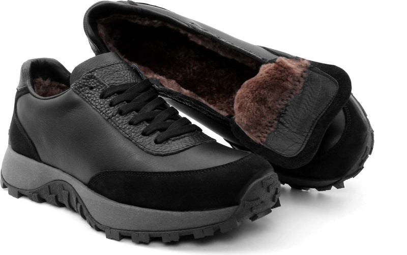Fast Step Leather Fur Men's Sneakers 723KMA5002  - Image 4