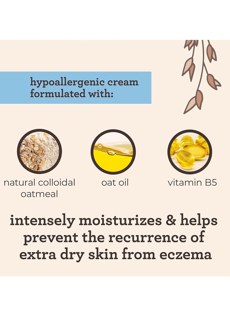 Aveeno Baby Aveeno Baby Eczema Therapy Moisturizing Cream, Helps Relieve Dry, Itchy, Irritated Skin 206g  - Image 2