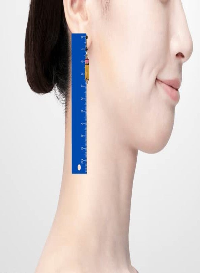 Sienna Sky Hypo-Allergenic Dangle Earrings (No. 2 Pencil) - Image 2