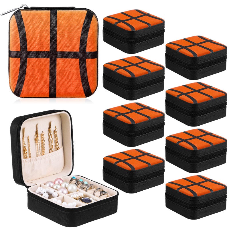 Kenning 9 Pcs Basketball Gifts for Women Jewelry Box Sports Lover Player Birthday Gifts for Players Team - Image 1
