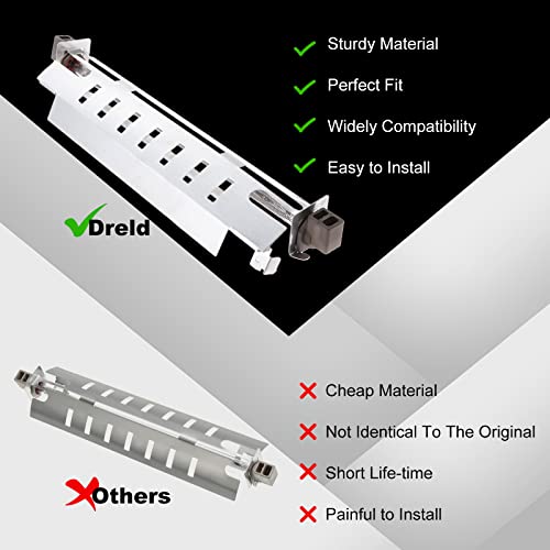 DRELD WR51X10055 Defrost Heater, Replaces AP3183311 914088 AH303781 EA303781, Replacement for GE, Kenmore GSH25JSXNSS TFX25PPBGWW GSH25ISXBSS GSHS6HGDBCSS GSH25JSDBSS GSH25JSXBSS GSL25JFPABS GSL25JFTABS - Image 4