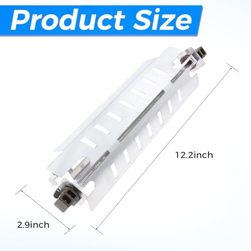 DRELD WR51X10055 Defrost Heater, Replaces AP3183311 914088 AH303781 EA303781, Replacement for GE, Kenmore GSH25JSXNSS TFX25PPBGWW GSH25ISXBSS GSHS6HGDBCSS GSH25JSDBSS GSH25JSXBSS GSL25JFPABS GSL25JFTABS - Image 2