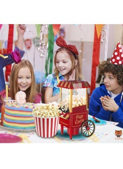 TIGER BT.651Y Air Popcorn Maker – 1200W Oil-Free, Fast Hot Air Circulation, Popcorn in 3 Minutes  - Image 4