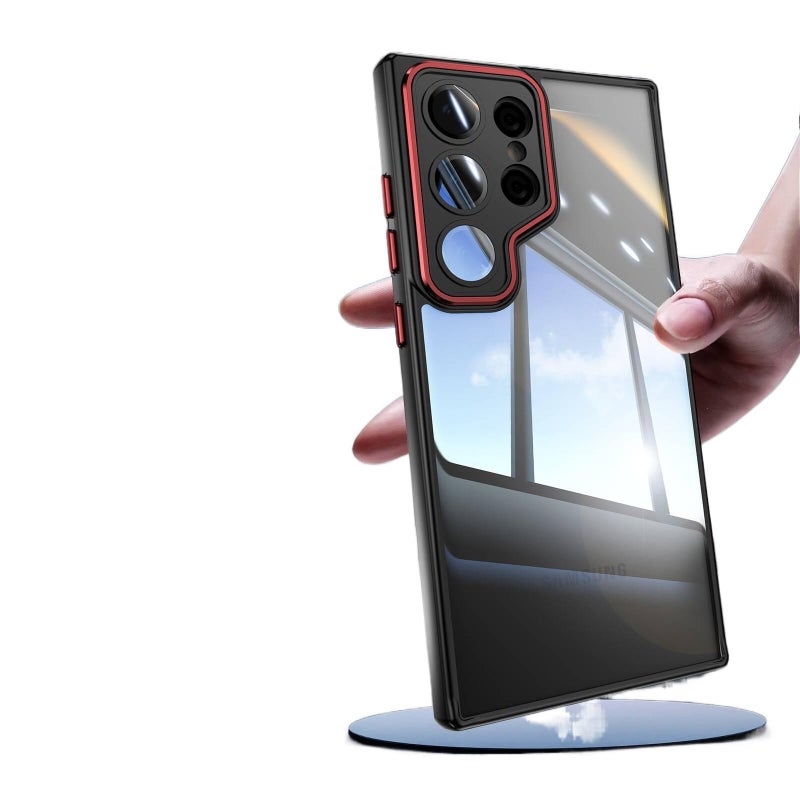 غطاء واقي لـ Samsung S26 Ultra / Samsung S26 باللون شفاف مع حماية عدسة وتغطية كاملة مع مقاوم للصدمات مع مقاوم للخدش مع حماية من السقوط - Image 2