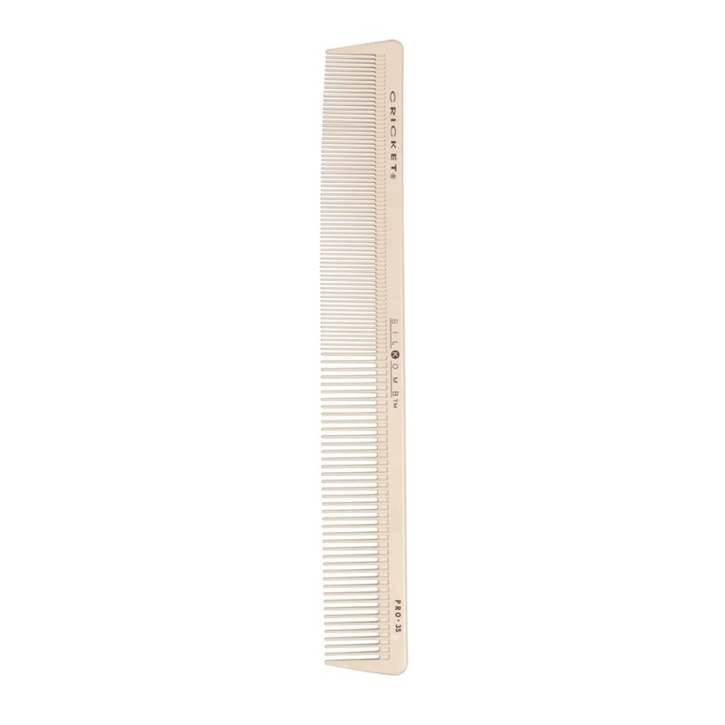 Cricket Silkomb Pro35 Extra Long Hair Cutting Comb  SiliconeInjected Seamless Teeth with Dual Tooth Pattern for Precision Cutting Styling Ideal for All Hair Types