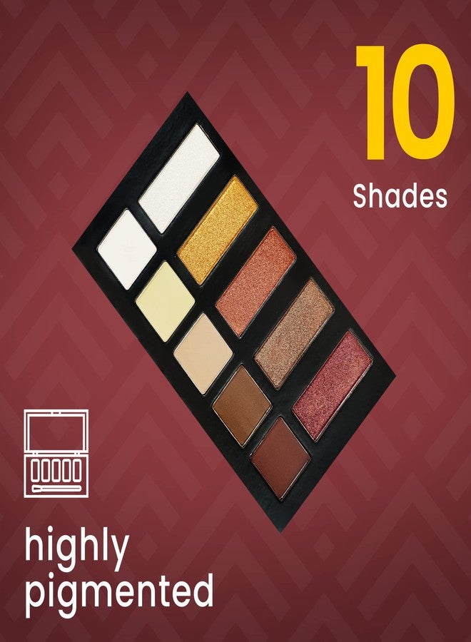 Ccolor Metal Matte 10 color Eyeshadow Palette - Image 2