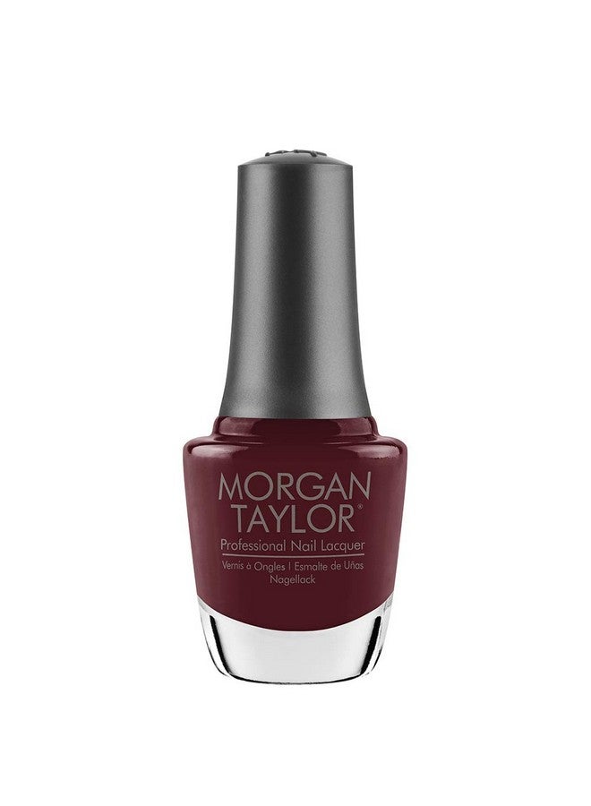 Morgan Taylor Nail Lacquer (A Little Naughty) Purple Nail Polish, Finger Nail Polish, Long Lasting Nail Polish, Purple Nail Lacquer, Finger Nail Polishes, 5 Ounce - Image 1