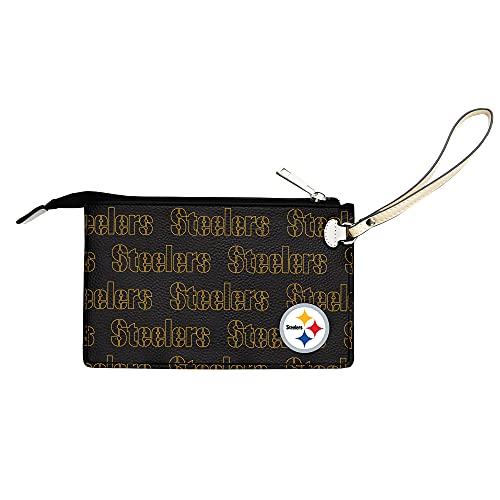 Littlearth NFL Pittsburgh Steelers Victory Wristlet Team Color 9 x 65 - Image 1