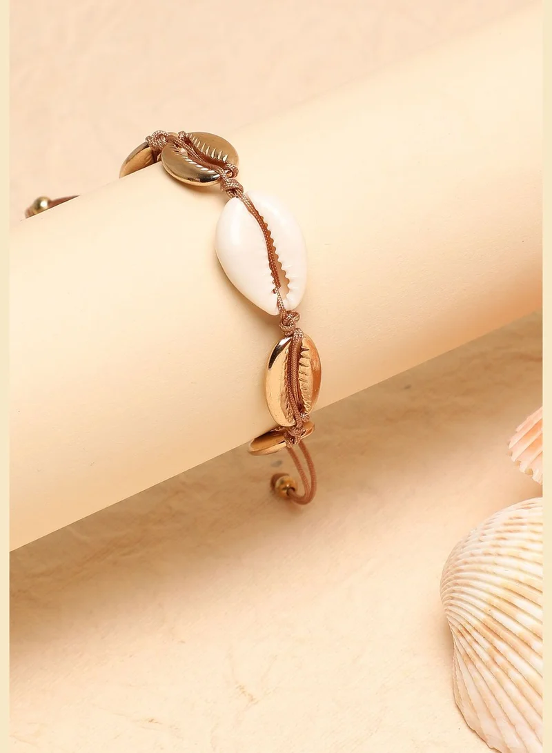 SOHI Gold Plated Designer Bracelet