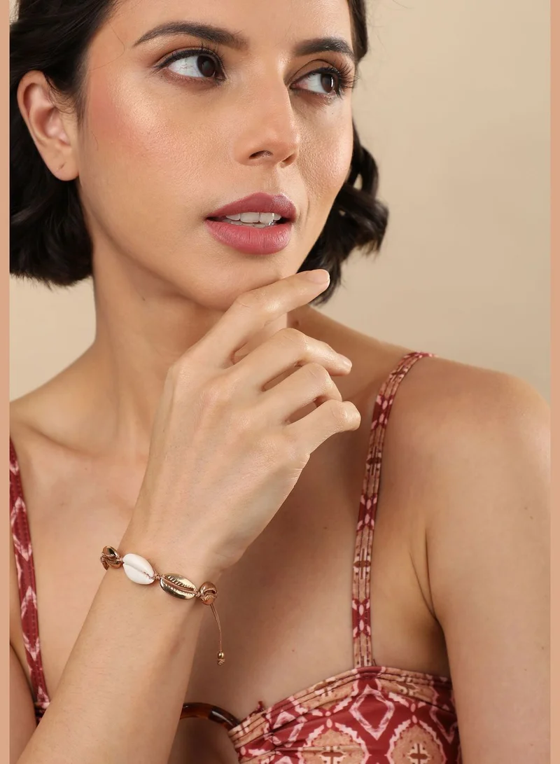 SOHI Gold Plated Designer Bracelet