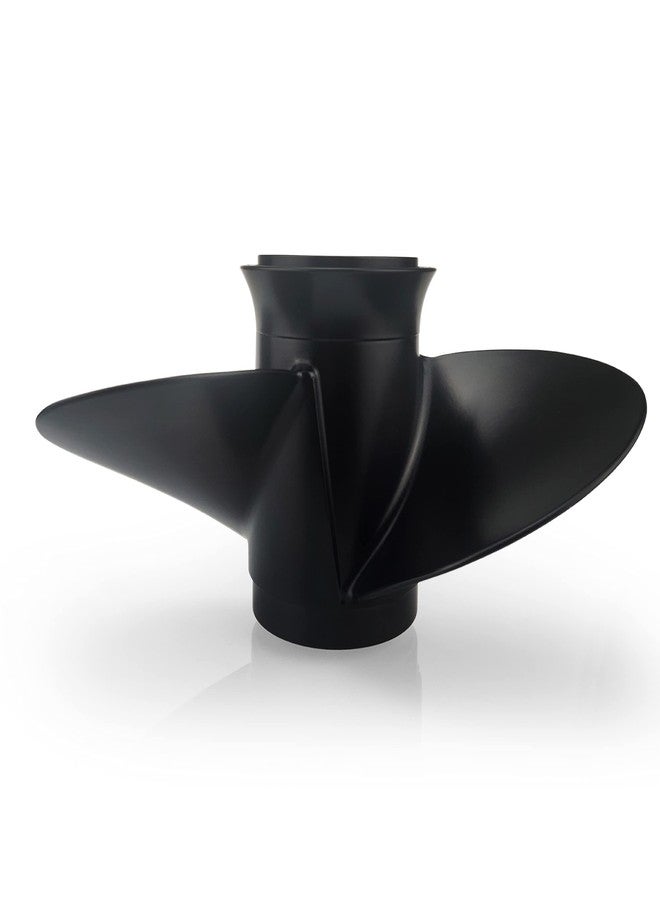 CAPTAIN Aluminum Outboard Propeller Fit Suzuki Engines 25-30HP 10 Tooth Spline RH (10 1/4x12) - Image 2