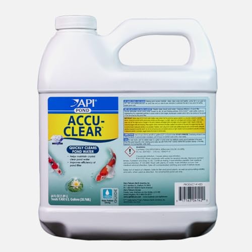 API POND ACCU-CLEAR Pond Water Clarifier 64-Ounce Bottle (142D) - Image 1