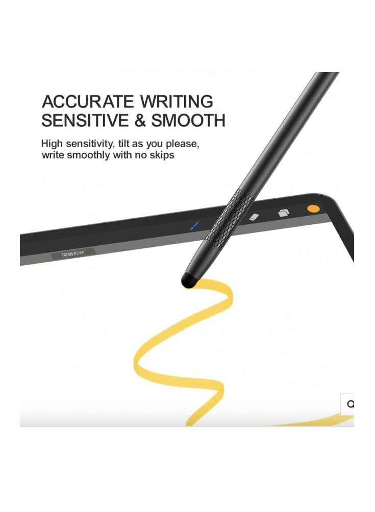 JOYROOM JR-DR01 Passive Stylus Pen for Touch Screens, Dual-head Black - Image 3