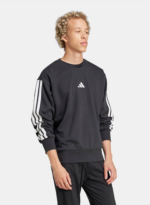 Essentials 3-Stripes French Terry Sweatshirt