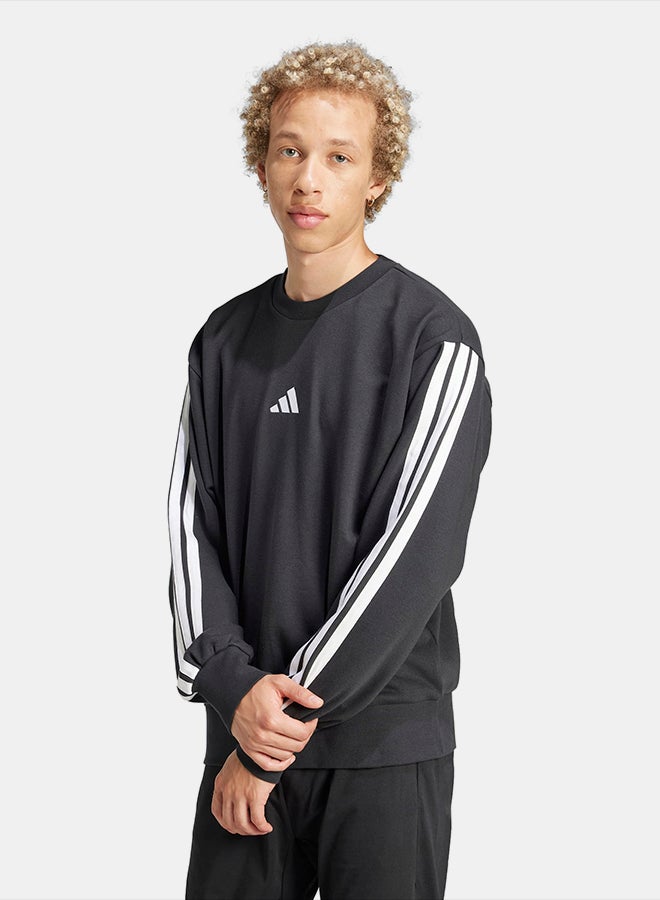 Adidas Essentials 3-Stripes French Terry Sweatshirt - Image 4