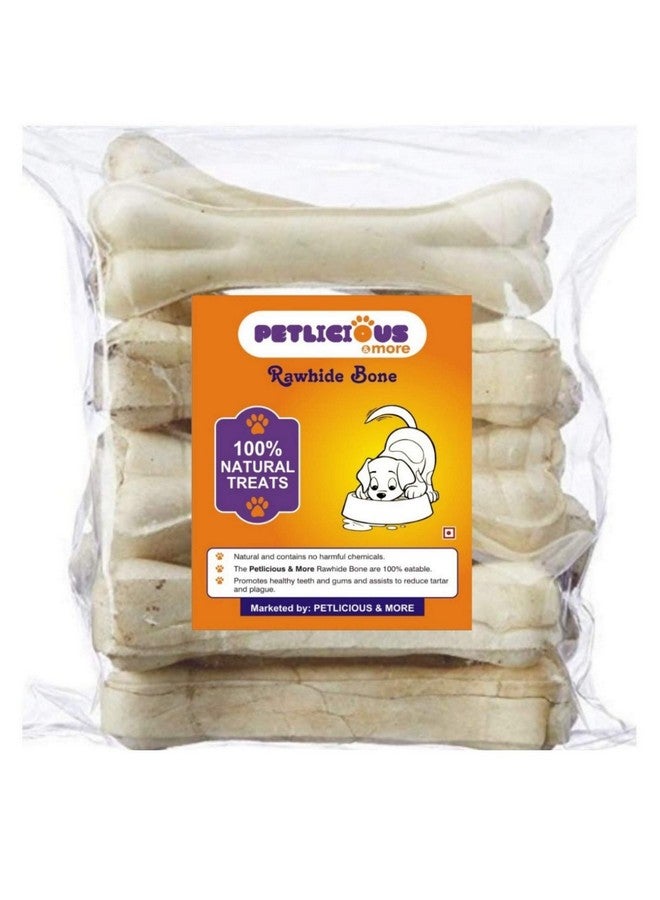 PETLICIOUS & MORE عظام لحم مضغوطة PETLICIOUS & MORE لجميع مراحل حياة الكلاب (4 بوصة) - 10 قطع - Image 1