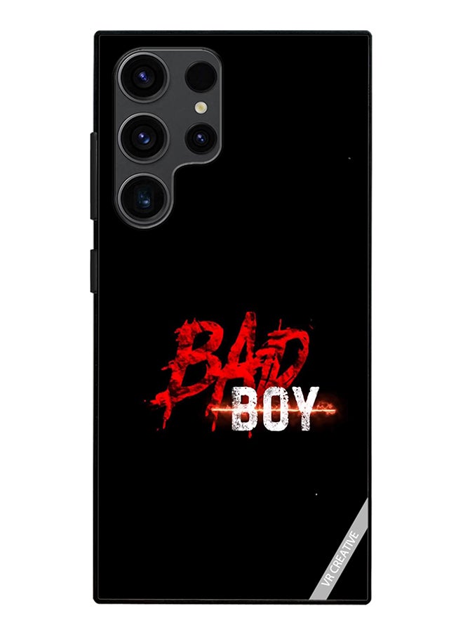 VR CREATIVE Protective Case Cover For Samsung Galaxy S24 Ultra Bad Boy Design Multicolour - Image 1