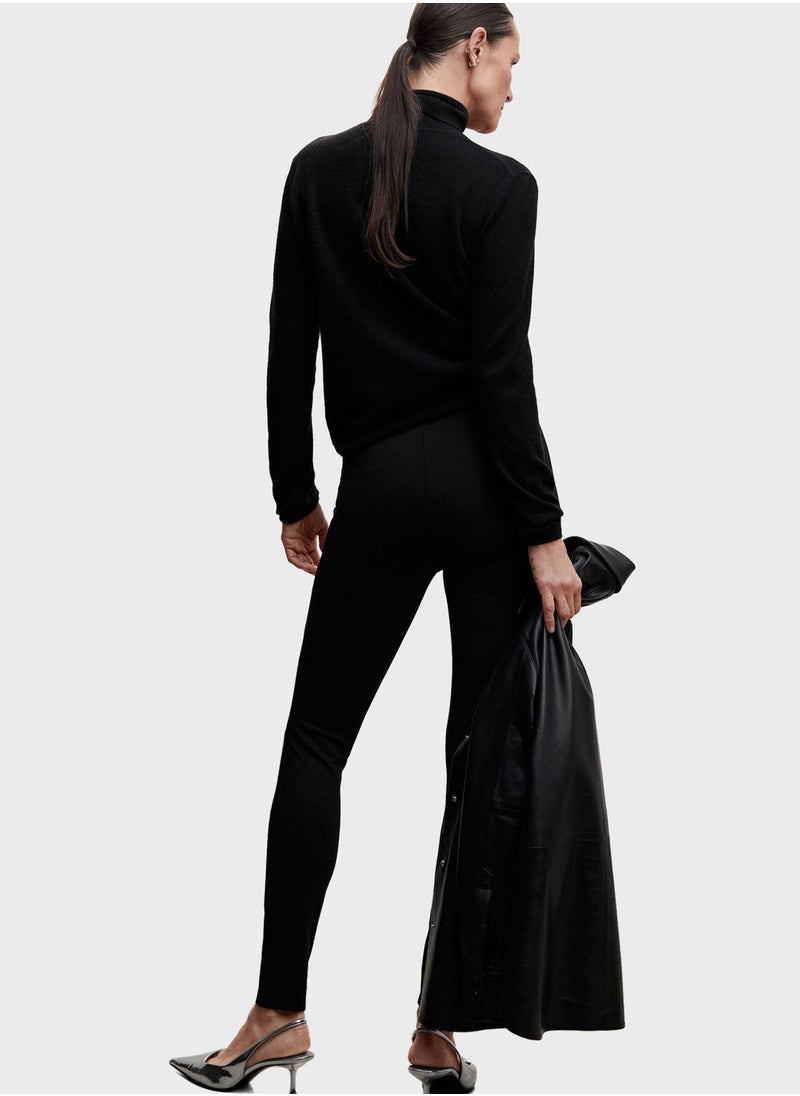MANGO - High Waist Leggings - Image 1
