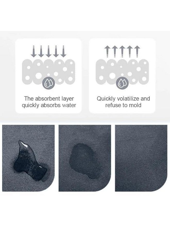 Home-Cloud حصائر مطبخ مطاطية HomeCloud للأرضية مجموعة من 2 قطعة | غير قابلة للانزلاق، سجادات ناعمة ماصة للمطبخ، وغسيل الملابس، والممرات | 120x40 سم، 40x60 سم | سمك 4 مم (زهري_أخضر) - Image 5