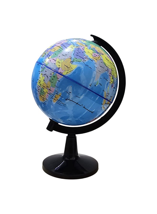 Educational globe made of shock-resistant PVC. 10.6 cm in diameter. - Image 2