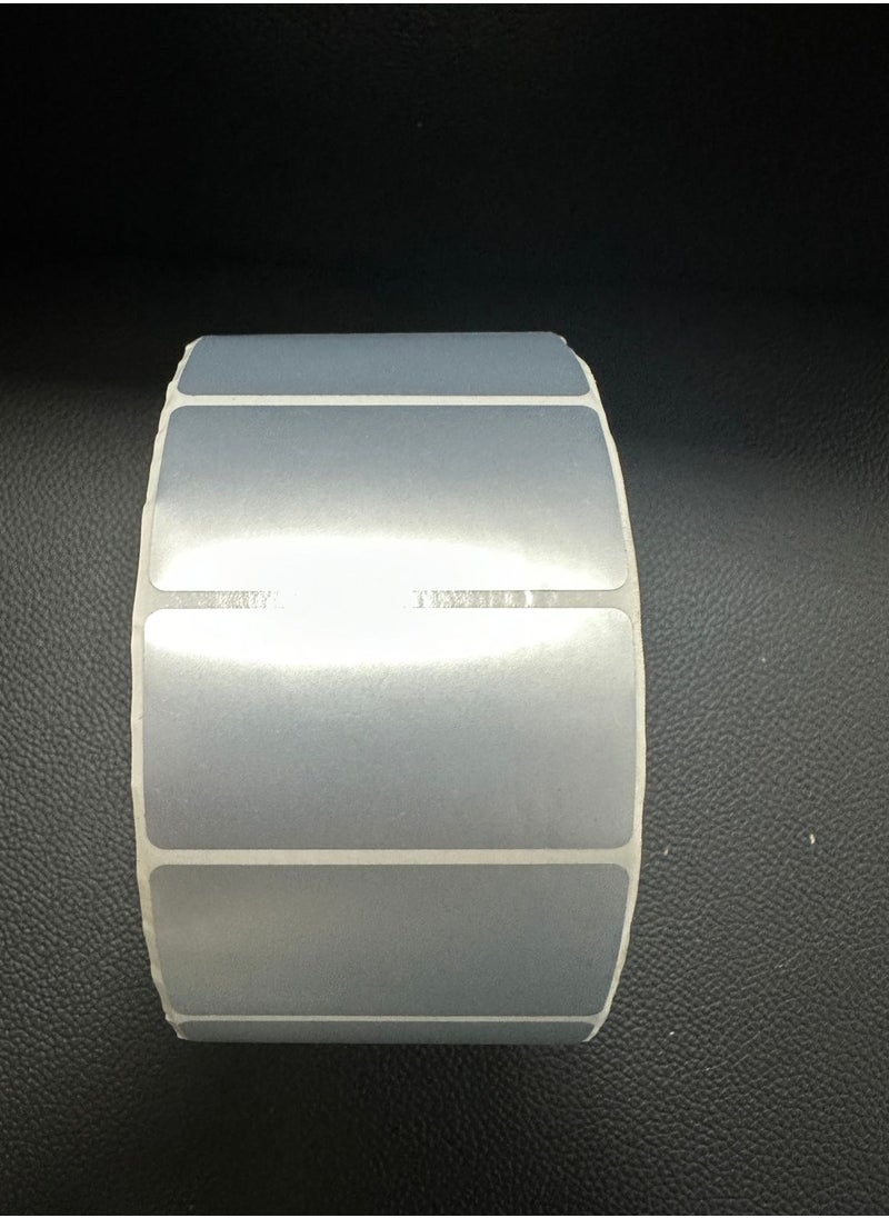 Generic - 50MM X 25MM 3M SILVER, LABEL FOR ASSET, TRACKING 1000 LBLS/ROLL - Image 1