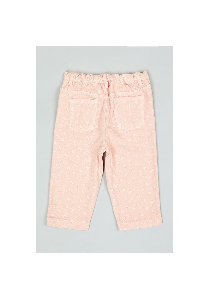 R&B Embroidered Jeans with Button Closure - Image 2