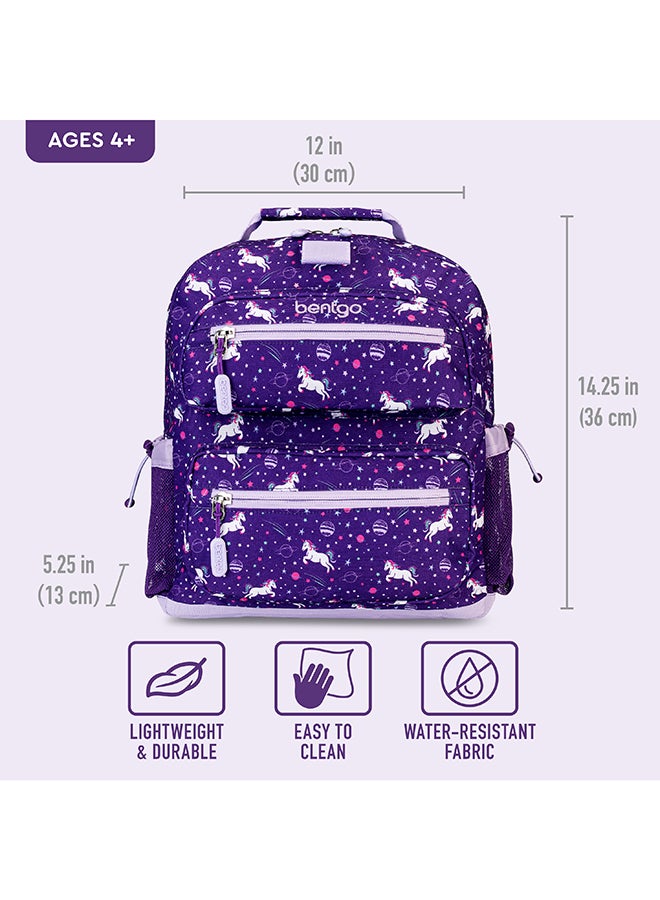 Bentgo Kids School Backpack  - Unicorn - Image 3